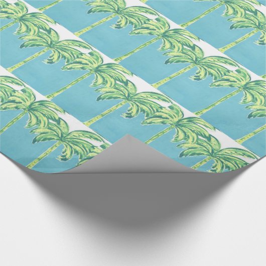 Modern Art Palms Cadeaupapier (Hoek)