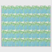 Modern Art Palms Cadeaupapier (Vlak)