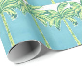 Modern Art Palms Cadeaupapier (Rol Hoek)