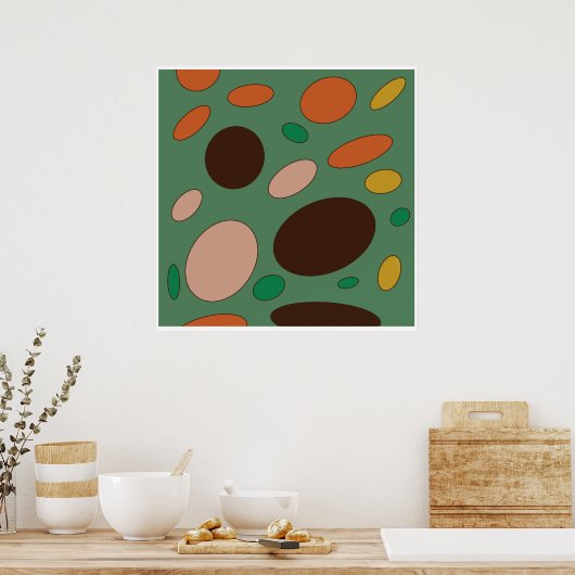 Modern Art Poster (Keuken)