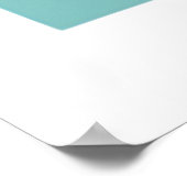 Modern art poster met een roze poes 2 (Hoek)