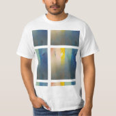 Modern Art Shirt – Colorful Windows (Voorkant)