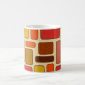 Modern Art Square Patroon Koffiemok (Center)