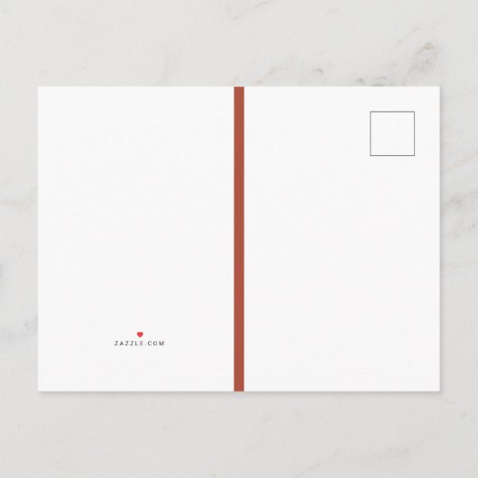 Modern Art Veiligheid / Luier Pin Genderneutraal O Uitnodiging Briefkaart (Achterkant)