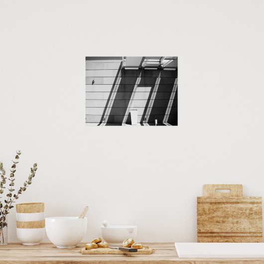 Modern Art Wing Chicago Poster (Keuken)