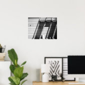 Modern Art Wing Chicago Poster (Thuiskantoor)