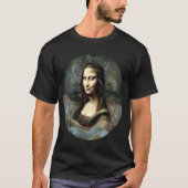 Modern Artistic Interpretation of the Mona Lisa T-shirt (Voorkant)