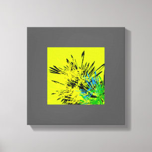 Modern artistiek ontwerp canvas afdruk
