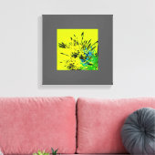 Modern artistiek ontwerp canvas afdruk (Insitu (Woonkamer))