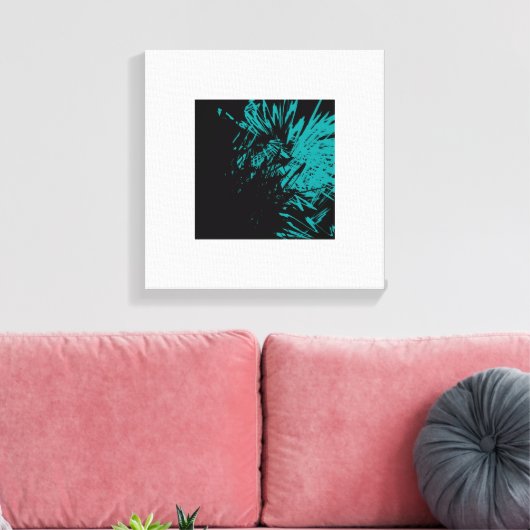 Modern artistiek ontwerp canvas afdruk (Insitu (Woonkamer))