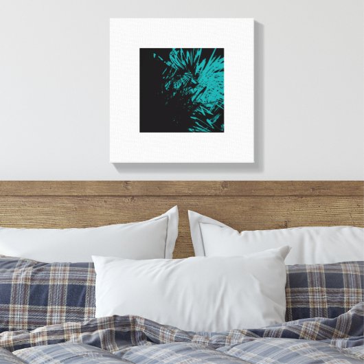 Modern artistiek ontwerp canvas afdruk (Insitu (Slaapkamer))