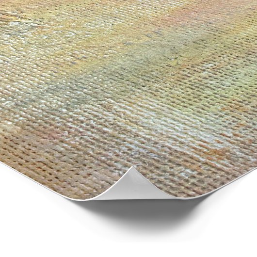 Modern Artsy Autumn Abstract Poster (Hoek)