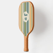 Modern Artsy Geometric Personalized  Pickleball Paddle (Links)