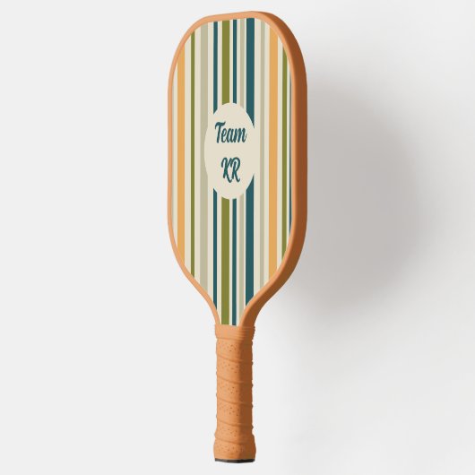 Modern Artsy Geometric Personalized  Pickleball Paddle (Links)