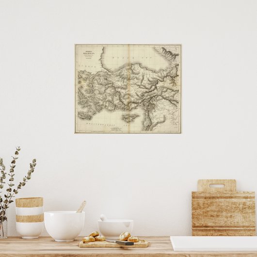 Modern Asia Minor Poster (Keuken)