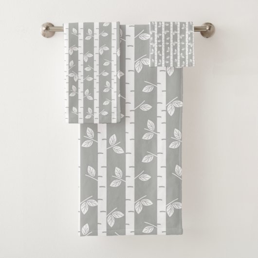 Modern Aspen Trees Bad Handdoek (Insitu)