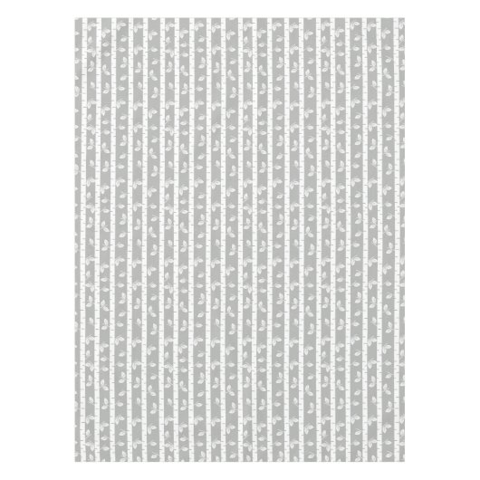 Modern Aspen Trees Tafelkleed (Voorkant)