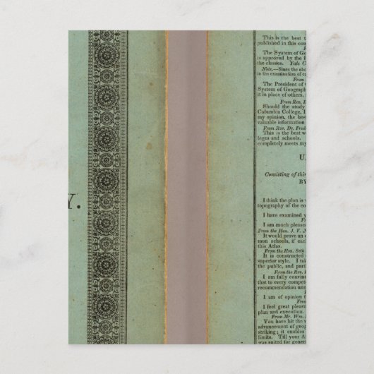 Modern atlas briefkaart (Voorkant)