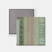 Modern atlas magneet (Voorkant / Achterkant)