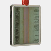 Modern atlas metalen ornament (Rechts)