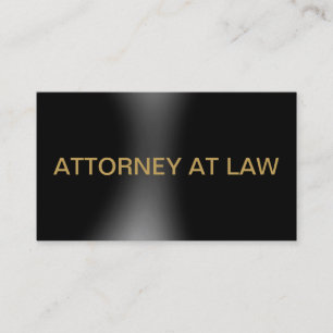 Modern Attorney at Law Professional Visitekaartje