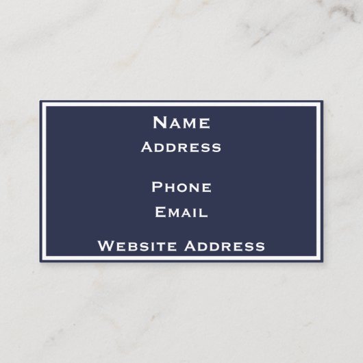 Modern Attorney Visitekaartje (Achterkant)