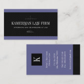 Modern Attorney Visitekaartjes (Voorkant / Achterkant)