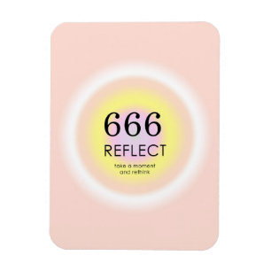 Modern Aura Angel Numerology 666 Betekenis Magneet