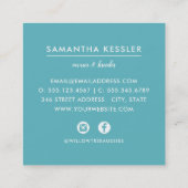 Modern Australian Shepherd Breeder | Sociale media Vierkante Visitekaartje (Achterkant)