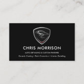 Modern Auto Detailing and Ceramic Coating Visitekaartje (Voorkant)