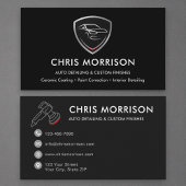 Modern Auto Detailing and Ceramic Coating Visitekaartje