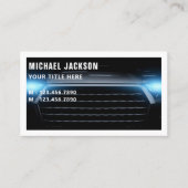 modern Auto Detailing / Reparatie blauw Visitekaar Visitekaartje (Voorkant)