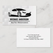 Modern Auto-logo | Autohulp Visitekaartje (Voorkant / Achterkant)