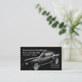 Modern Automotive Business Design Visitekaartje (Staand voorkant)