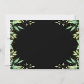 Modern Autumn Little Pumpkin Herfst Birthday Foto Bedankkaart (Achterkant)