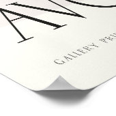 Modern Avocado Wall Art Kitchen Decor Poster (Hoek)