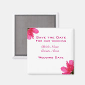 Modern Azalea Magneet (Voorkant / Achterkant)