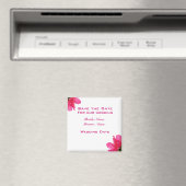 Modern Azalea Magneet (Insitu (Vaatwasser))