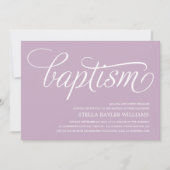 MODERN BABY | BAPTISME-INVITATIE KAART (Voorkant)