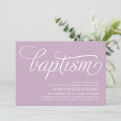MODERN BABY | BAPTISME-INVITATIE KAART (Staand voorkant)