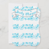 Modern Baby Boy  Bike for Three Baby Boy Kaart (Achterkant)