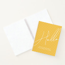 Modern Baby Journal met Shippoumon patroon Notitieboek