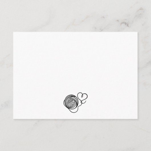 Modern Baby shower Hoe groot is de buik van mama Informatiekaartje (Achterkant)