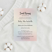 Modern Baby Shower Invite Kaart
