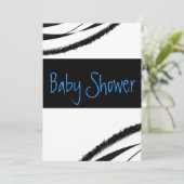 Modern Baby shower Kaart (Staand voorkant)