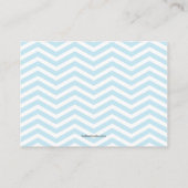 Modern Baby shower Luier Raffle Ticket Insert Informatiekaartje (Achterkant)