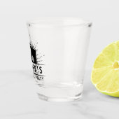 Modern Bachelor Party Poker Spelen Kaart Casino Shot Glas (Rechts)