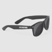 Modern Bachelore Party Team Groom Wedding Favoriet Zonnebrillen (Rechts)