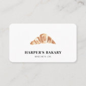 Modern Bakery Professioneel Logo Visitekaartje (Voorkant)