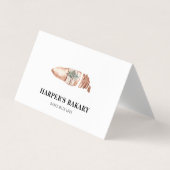 Modern Bakery Professioneel Logo Visitekaartje (Voorkant)